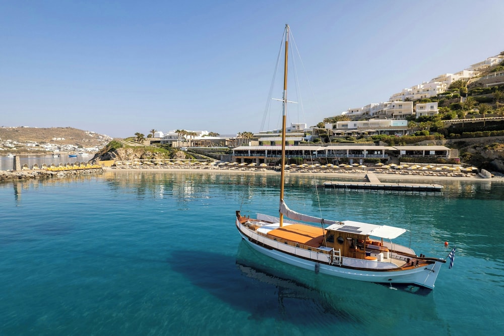 Santa Marina, a Luxury Collection Resort, Mykonos — Beach in Ornos, South Aegean
