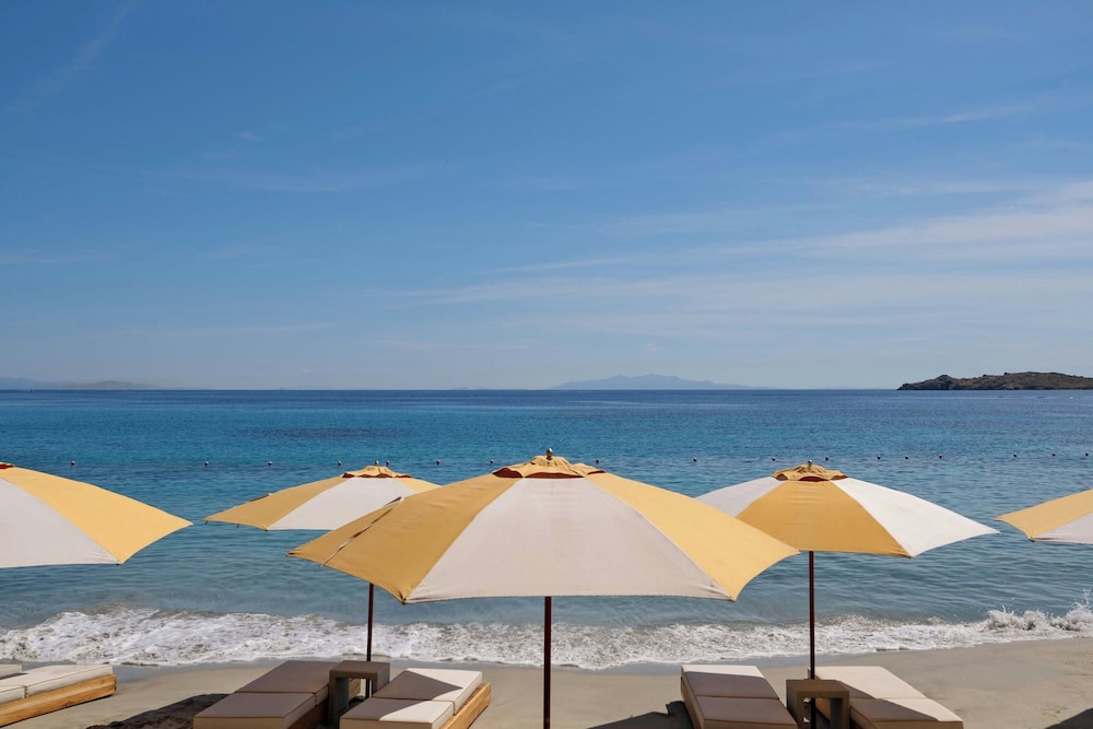 Santa Marina, a Luxury Collection Resort, Mykonos — Beach in Ornos, South Aegean