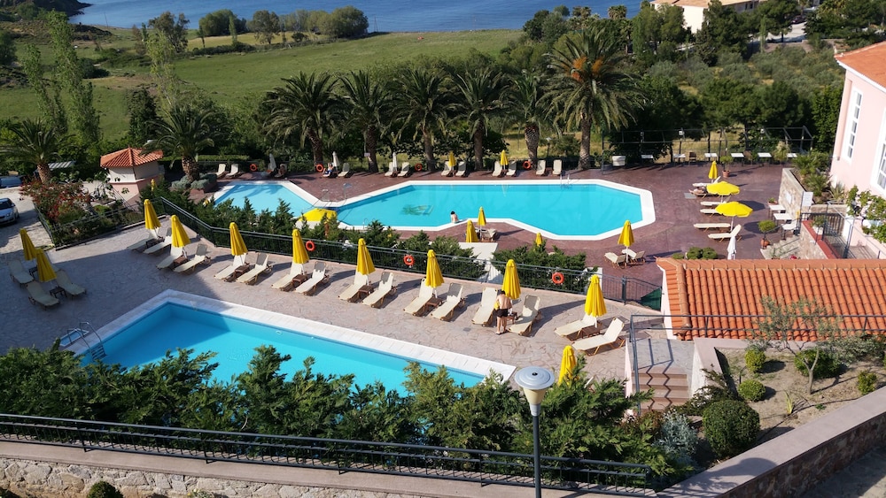 Sunrise Resort Hotel — Swimming pool in Lesvos Island