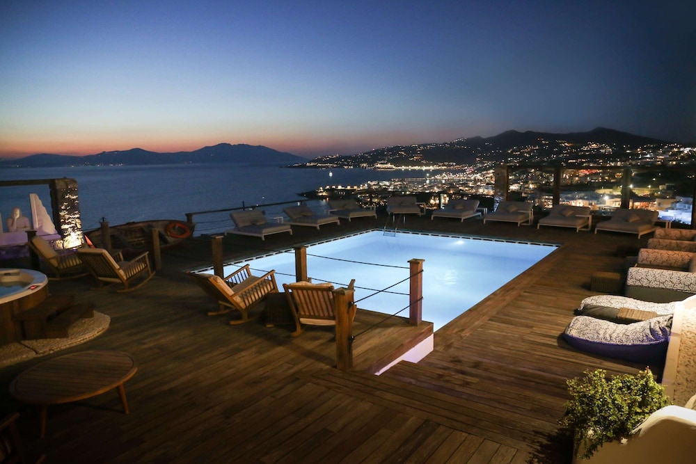 Tharroe of Mykonos — Swimming pool in Mykonos Town, South Aegean