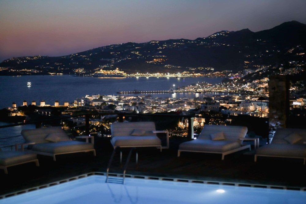 Tharroe of Mykonos — Swimming pool in Mykonos Town, South Aegean