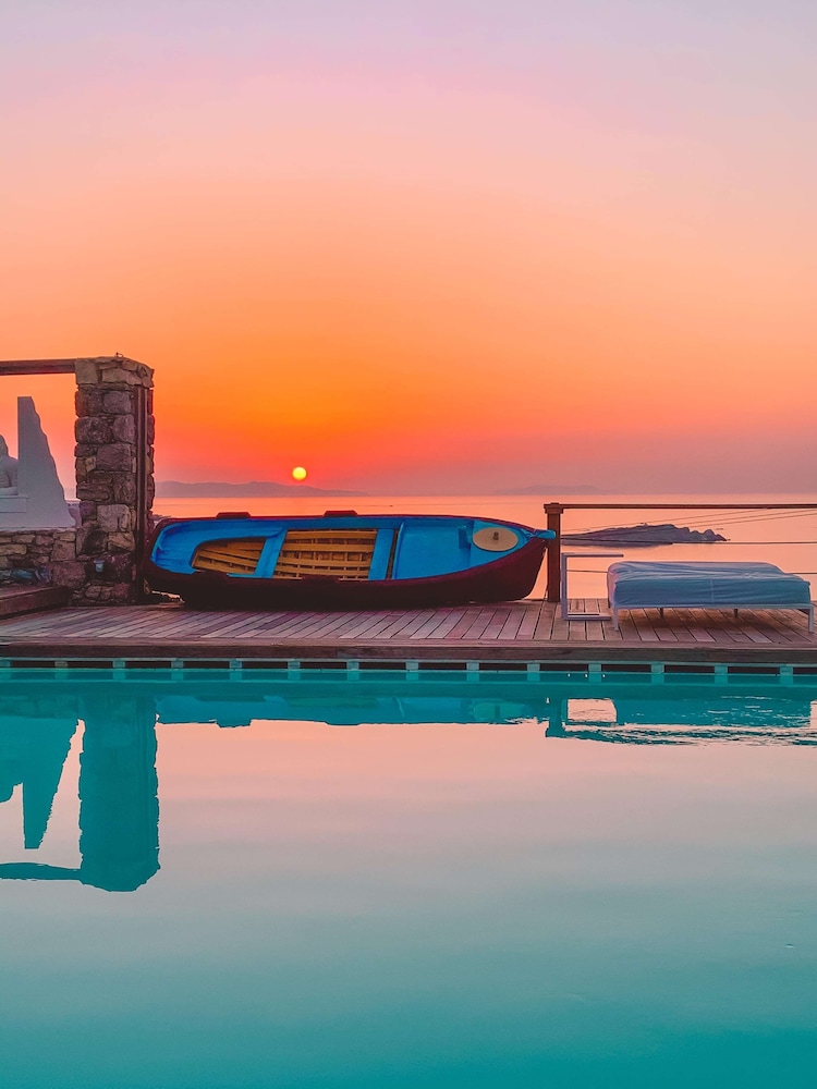 Tharroe of Mykonos — Swimming pool in Mykonos Town, South Aegean
