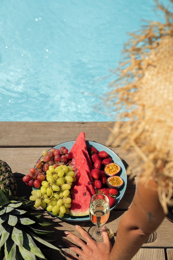 Tharroe of Mykonos — Swimming pool in Mykonos Town, South Aegean