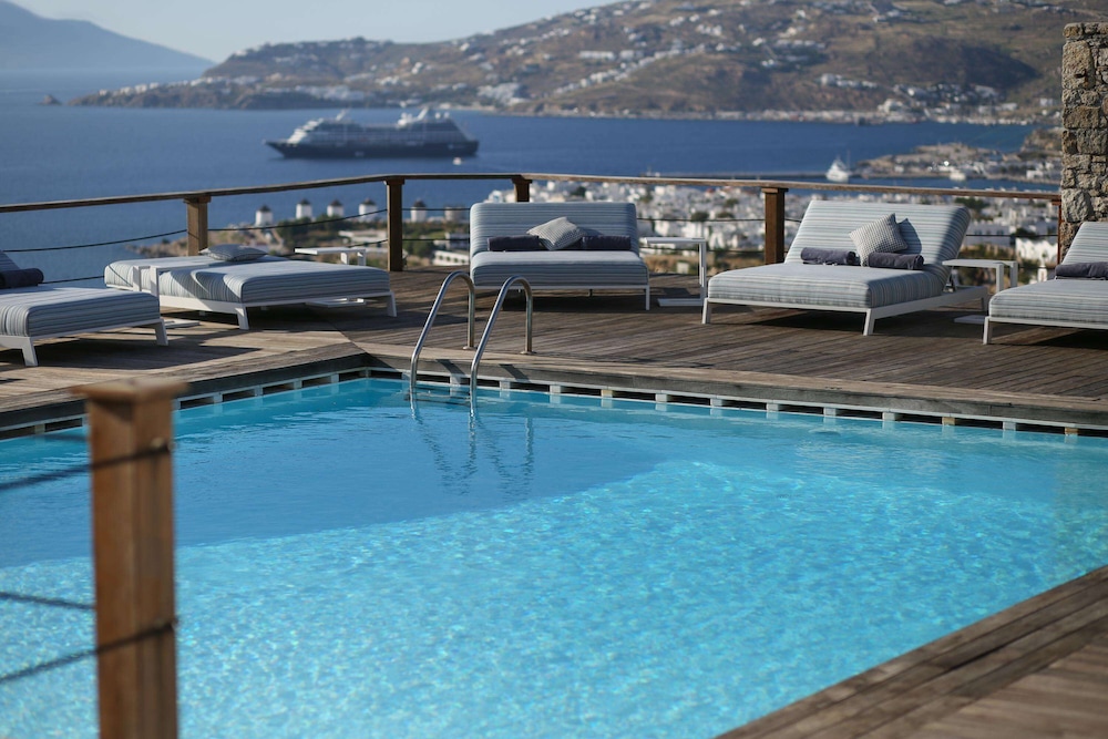 Tharroe of Mykonos — Swimming pool in Mykonos Town, South Aegean