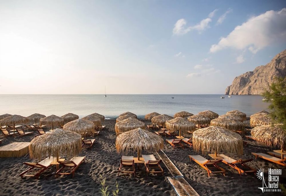 Xenones Filotera — Beach in Imerovigli, South Aegean
