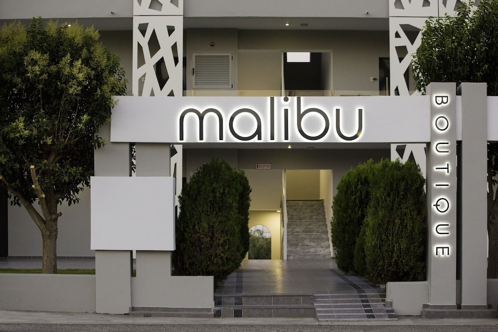 Malibu Studios — Hotel building in Faliraki, South Aegean