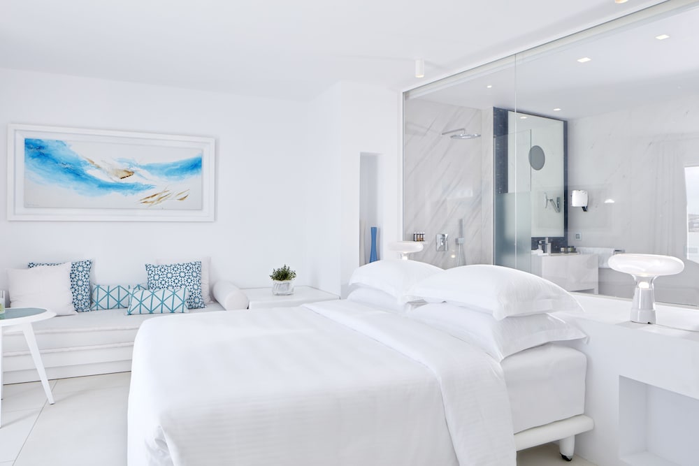 Myconian Ambassador Hotel Relais & Chateaux — Hotel rooms in Plati Gialos, South Aegean