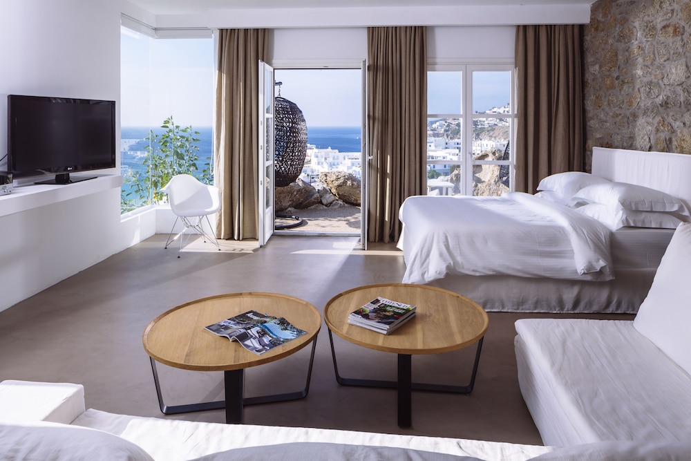 Myconian Ambassador Hotel Relais & Chateaux — Hotel rooms in Plati Gialos, South Aegean