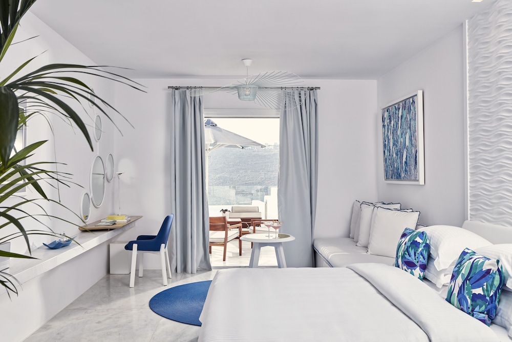 Myconian Ambassador Hotel Relais & Chateaux — Hotel rooms in Plati Gialos, South Aegean