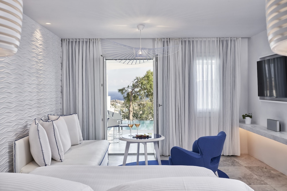 Myconian Ambassador Hotel Relais & Chateaux — Hotel rooms in Plati Gialos, South Aegean