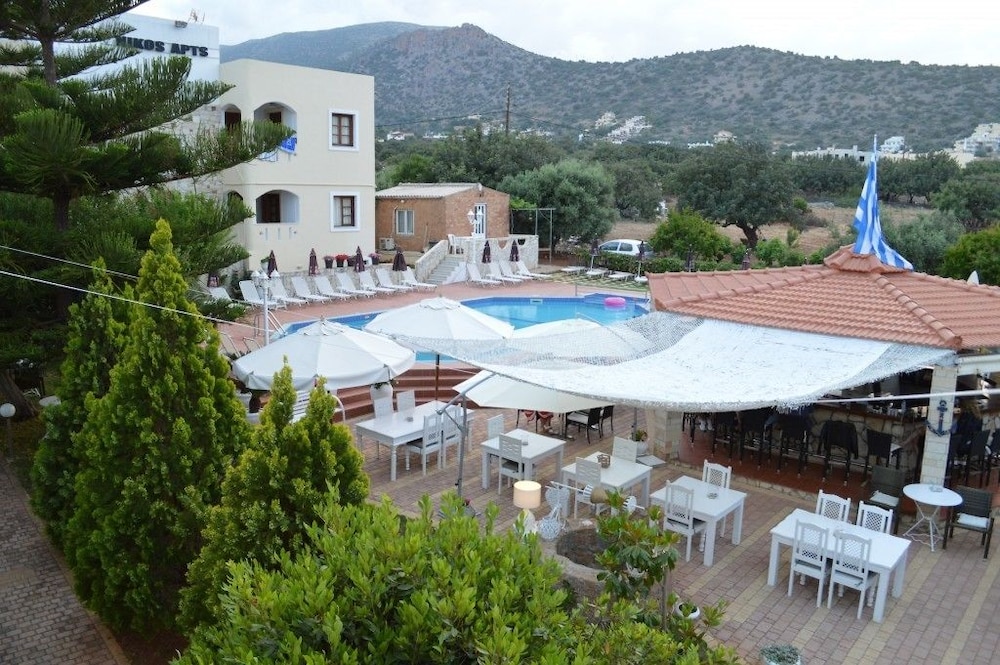 Nikos Apartments — Swimming pool in Stalida