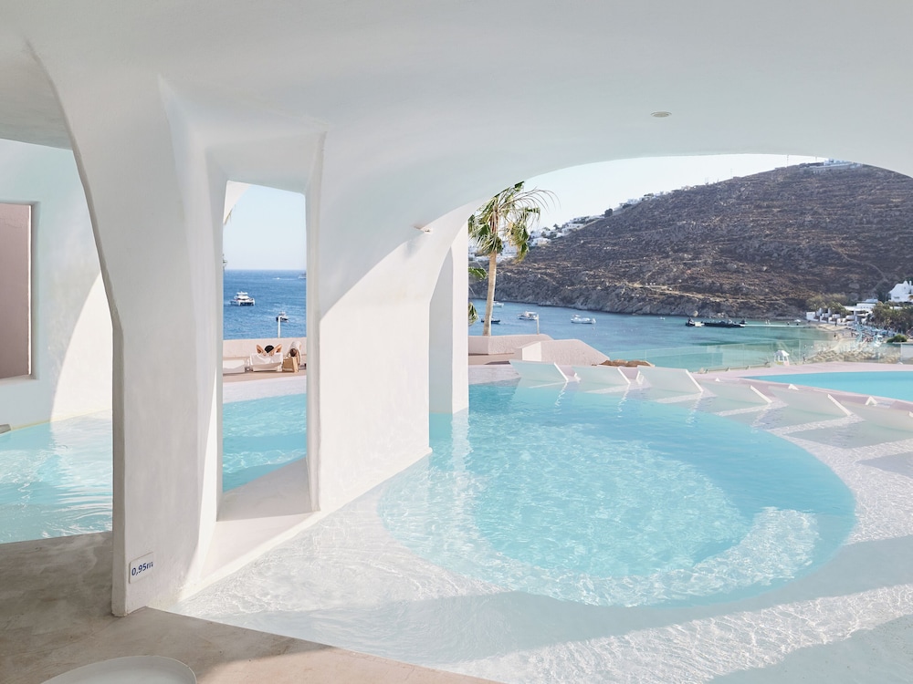 Mykonos Blu, A Resort to Live — Swimming pool in Plati Gialos, South Aegean