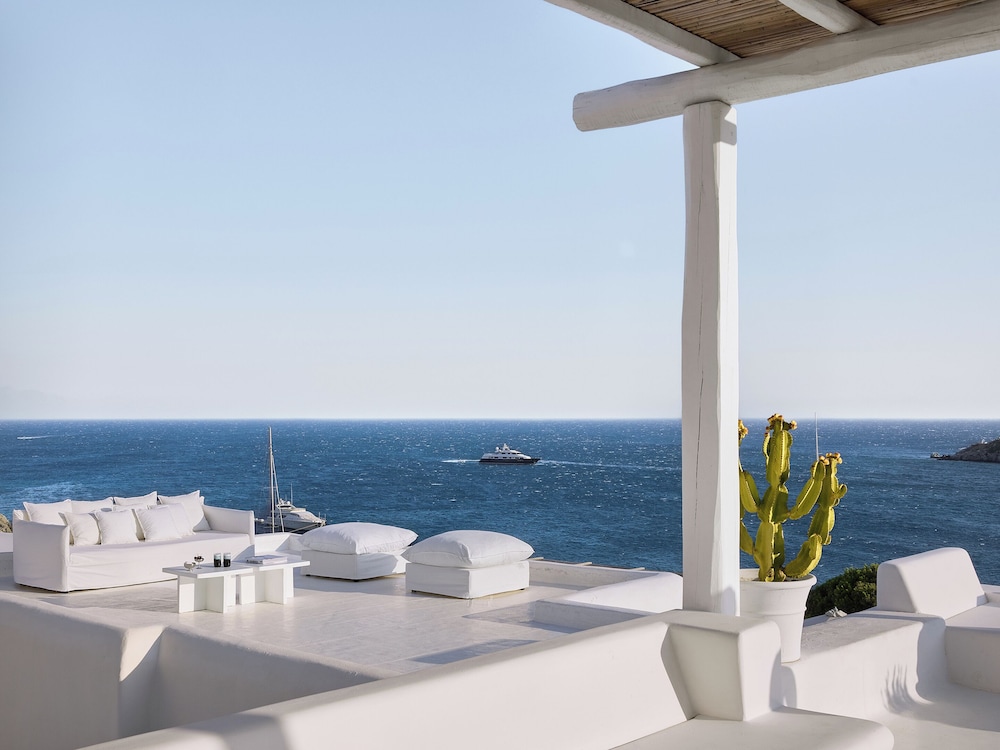 Mykonos Blu, A Resort to Live — Hotel building in Plati Gialos, South Aegean