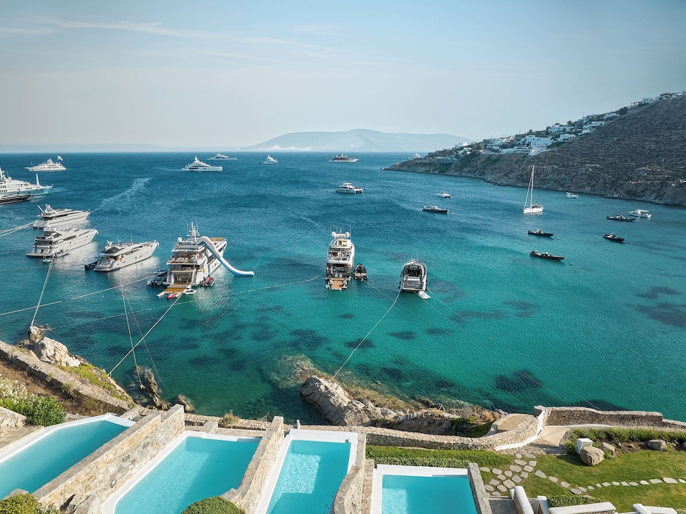 Mykonos Blu, A Resort to Live — Swimming pool in Plati Gialos, South Aegean