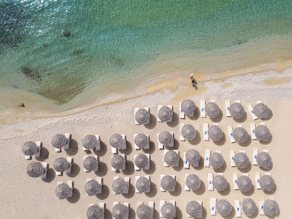 Mykonos Blu, A Resort to Live — Beach in Plati Gialos, South Aegean