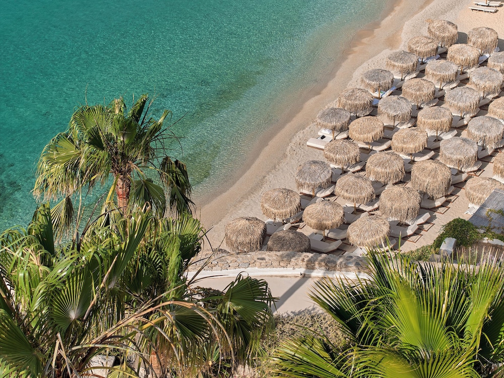Mykonos Blu, A Resort to Live — Beach in Plati Gialos, South Aegean