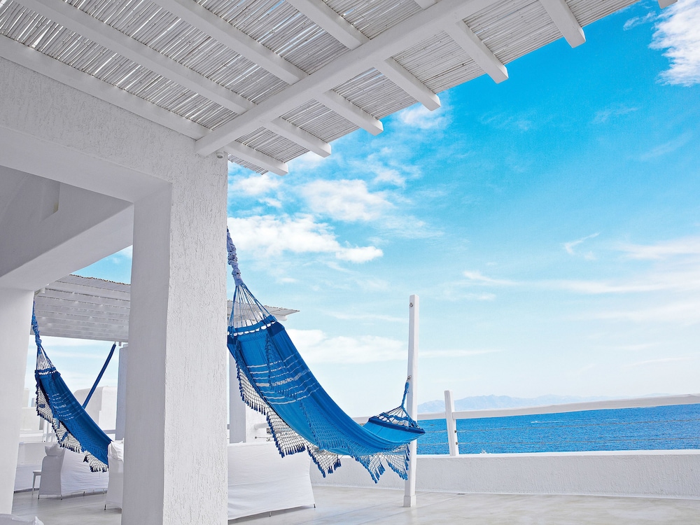 Mykonos Blu, A Resort to Live — Hotel building in Plati Gialos, South Aegean