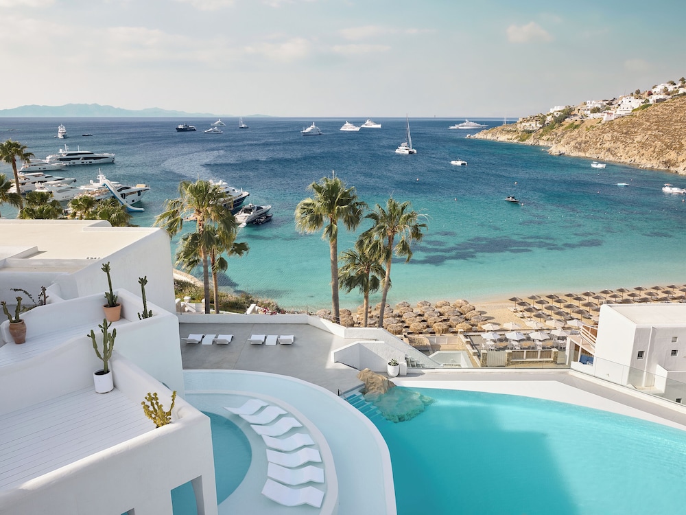Mykonos Blu, A Resort to Live — Swimming pool in Plati Gialos, South Aegean