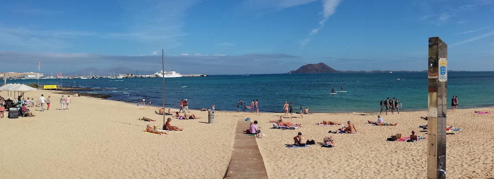 Apartamentos Fuentepark — Beach in Corralejo, Canary Islands
