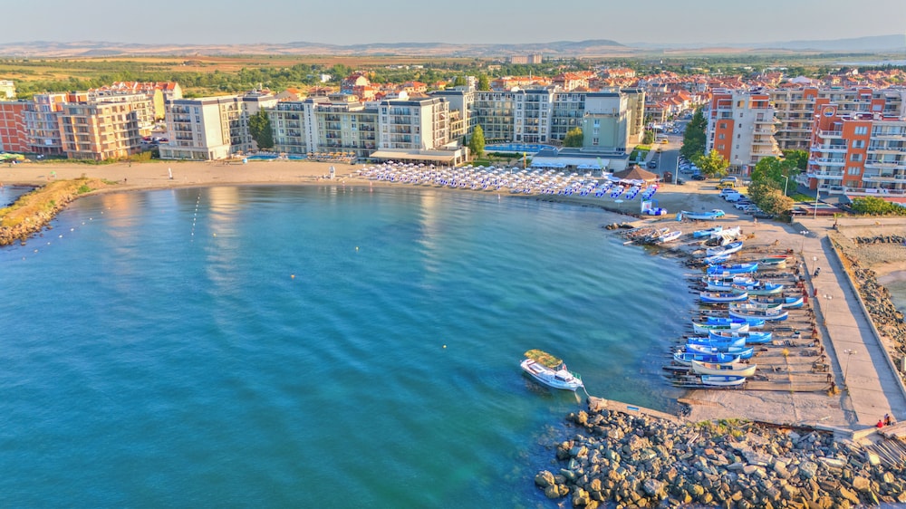 Hotel Festa Pomorie Resort — Beach in Pomorie, Burgas Region