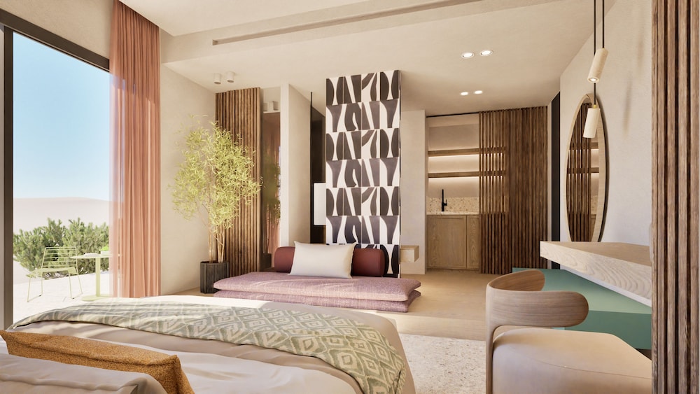 Hotel Pefkos Beach — Hotel rooms in Pefkos, South Aegean