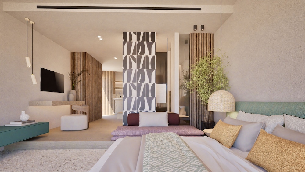Hotel Pefkos Beach — Hotel rooms in Pefkos, South Aegean