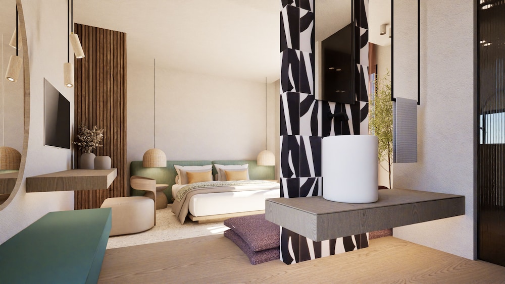 Hotel Pefkos Beach — Hotel rooms in Pefkos, South Aegean