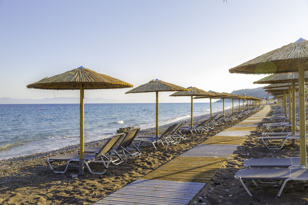 Akti Imperial Deluxe Resort & Spa Dolce by Wyndham - All inclusive — Beach in Rhodes Town, South Aegean