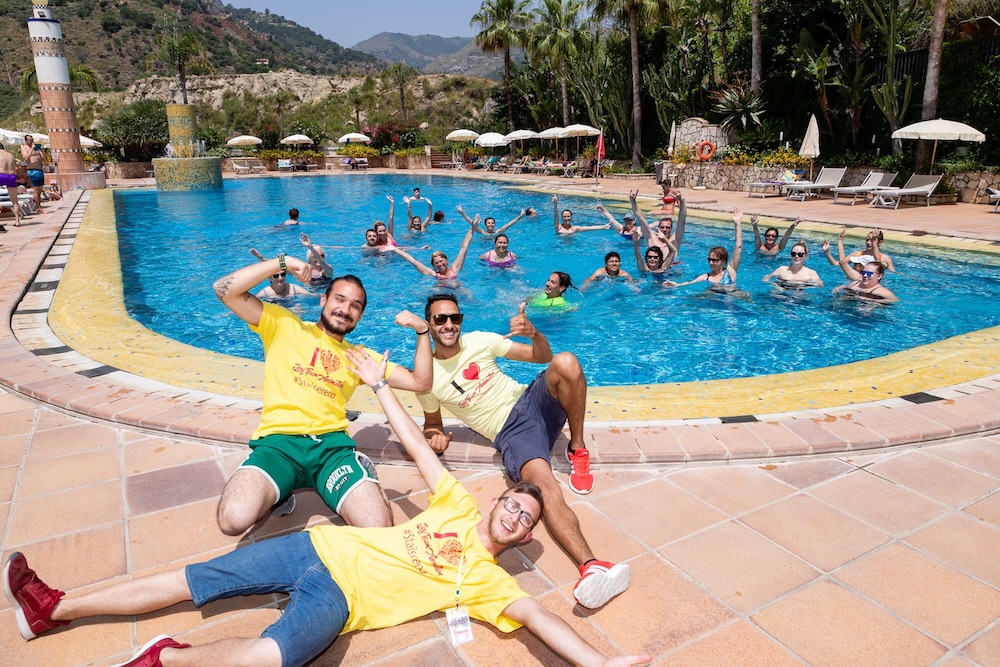 Hotel Olimpo Le Terrazze — Swimming pool in Letojanni, Sicily