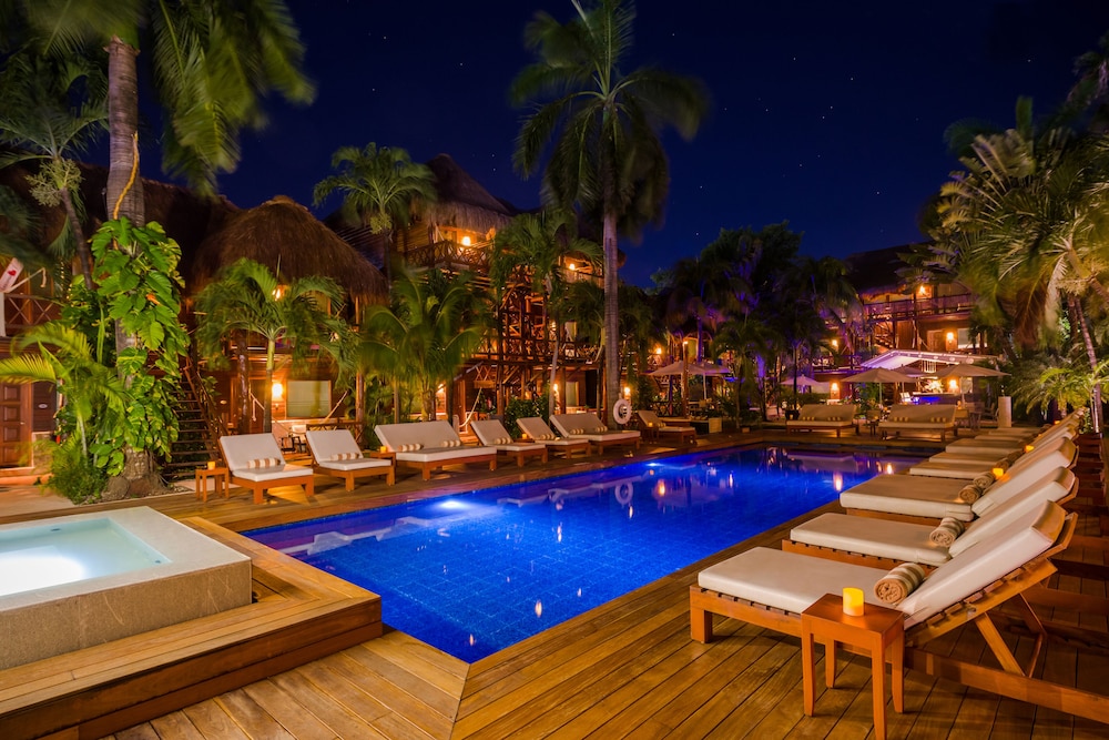 Magic Blue Spa Boutique Hotel-Adult Only — Swimming pool in Playa del Carmen, Quintana Roo