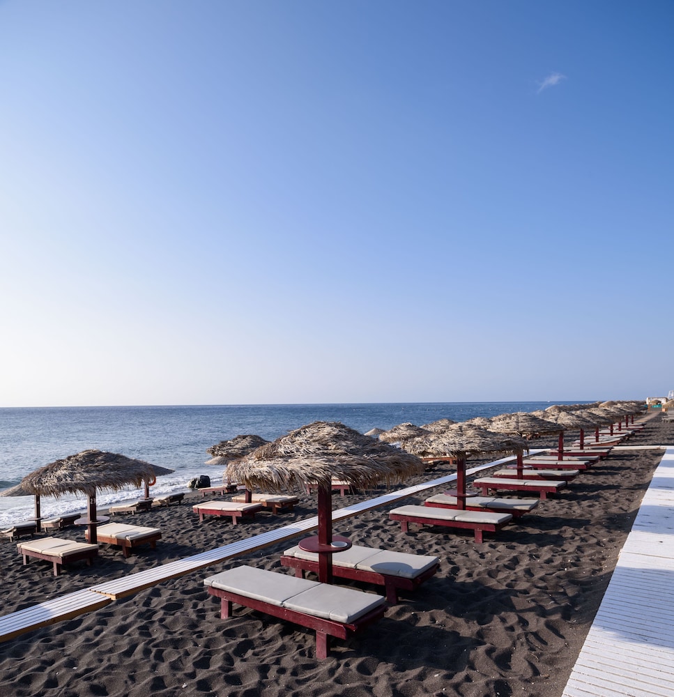 Veggera Hotel — Beach in Perissa, South Aegean