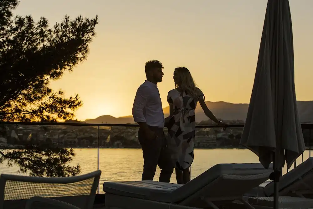 Hotel Eden — Beach in Podstrana, Split-Dalmatia