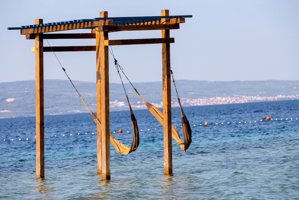 Hotel Plaza Duce — Beach in Duće, Split-Dalmatia