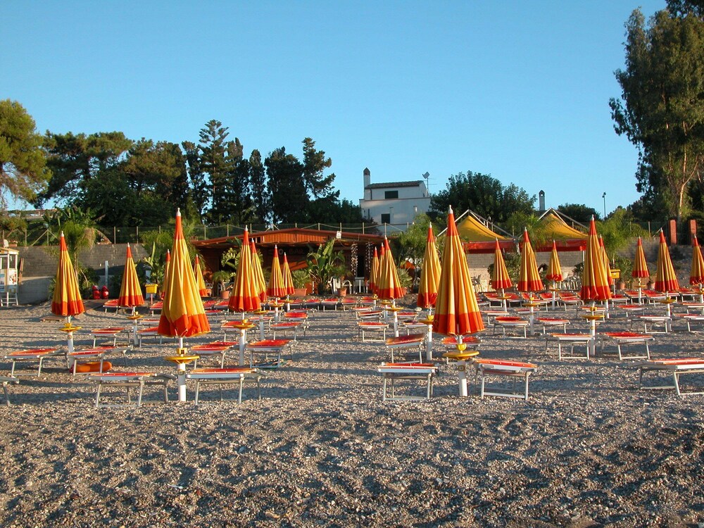 Hotel Alexander — Beach in Giardini Naxos, Sicily