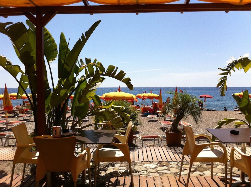 Hotel Alexander — Beach in Giardini Naxos, Sicily