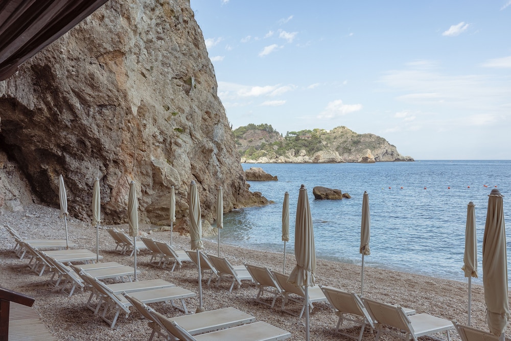 UNA Hotels Capotaormina — Beach in Taormina, Sicily