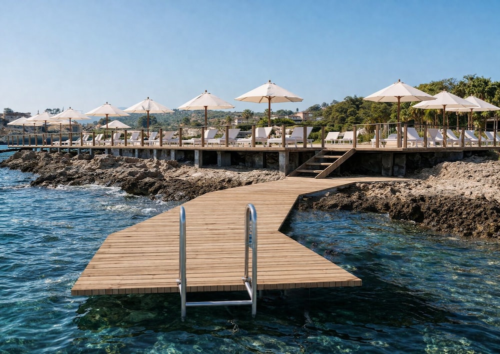 Mangia's Brucoli, Sicily, Autograph Collection — Beach in Augusta, Sicily