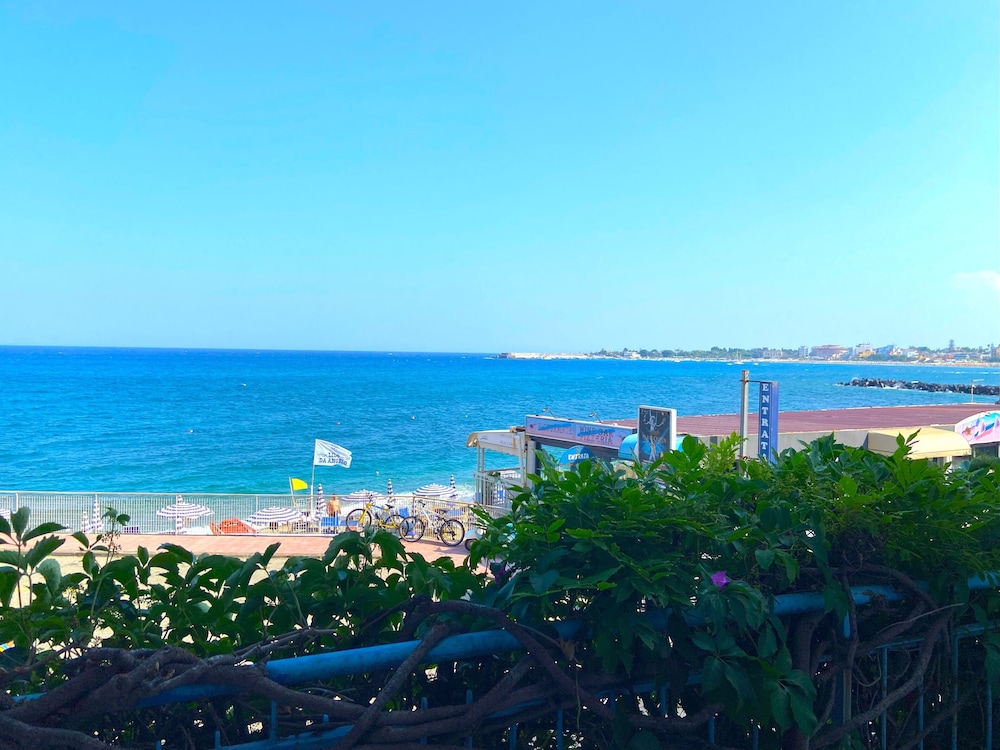 Hotel Palladio — Beach in Giardini Naxos, Sicily