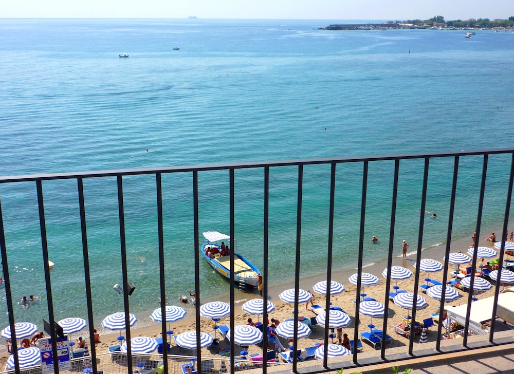 Hotel Palladio — Beach in Giardini Naxos, Sicily