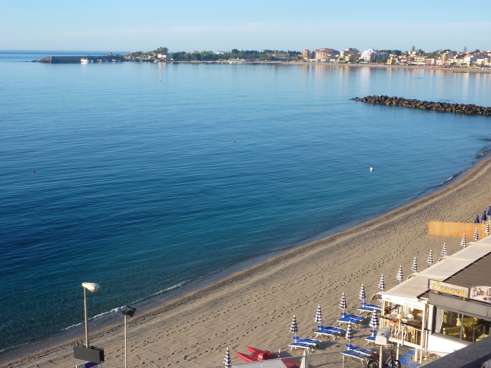 Hotel Palladio — Beach in Giardini Naxos, Sicily