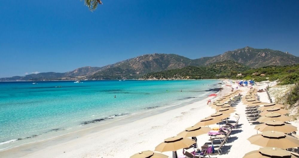 Hotel Stella Maris — Beach in Villasimius, Sardinia