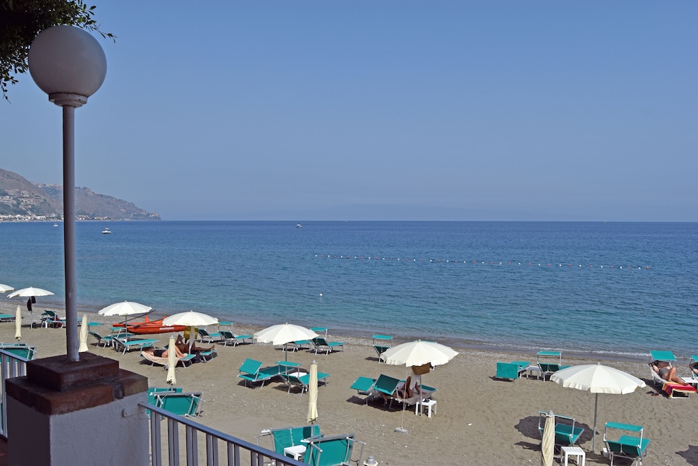 Hotel Lido Mediterranee — Beach in Taormina, Sicily