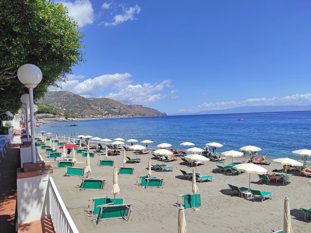 Hotel Lido Mediterranee — Beach in Taormina, Sicily