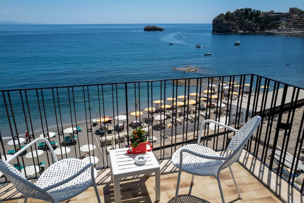 Hotel Lido Mediterranee — Beach in Taormina, Sicily