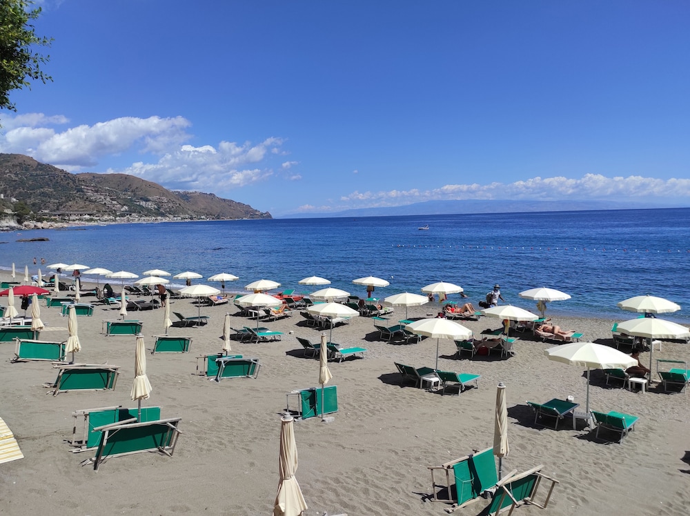 Hotel Lido Mediterranee — Beach in Taormina, Sicily