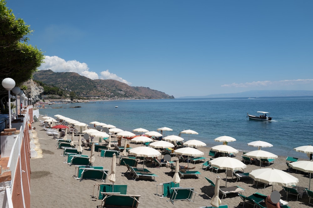 Hotel Lido Mediterranee — Beach in Taormina, Sicily