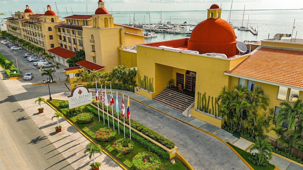 All Ritmo Cancun Resort & Water Park — Hotel building in Cancun, Quintana Roo