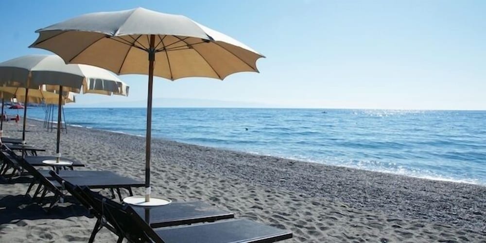 Hotel Metropole Taormina — Beach in Taormina, Sicily