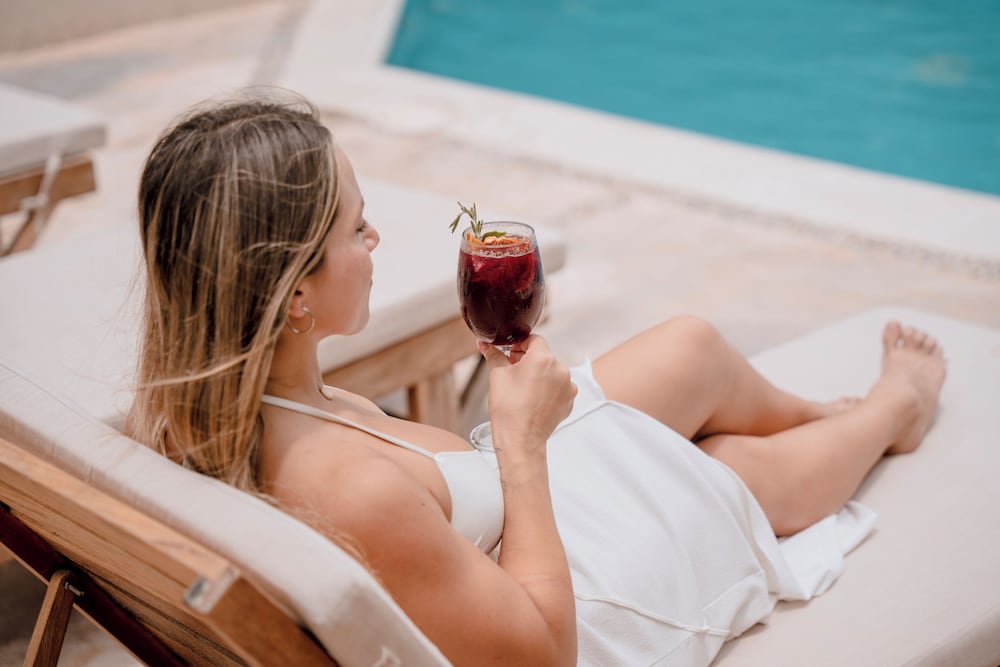Petit Lafitte Beachfront Hotel & Bungalows — Swimming pool in Playa del Carmen, Quintana Roo