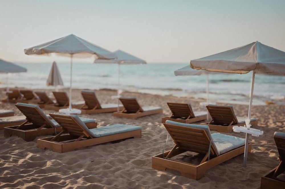 Malia Bay Beach Hotel & Bungalows — Beach in Malia